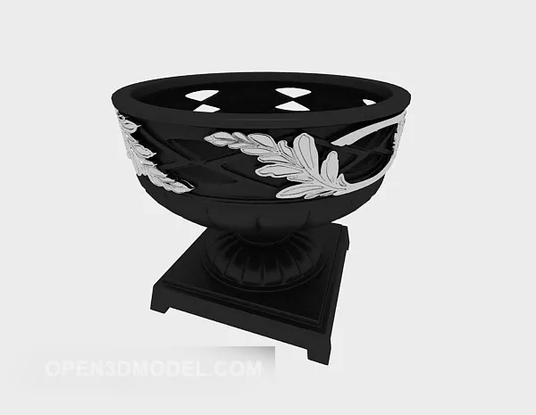 Black Utensils 3d model Black Utensils 3d model