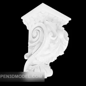 White European Common Components 3d model