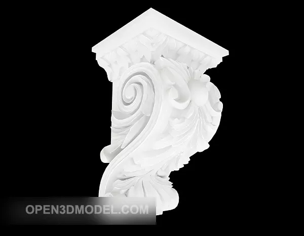 White European Common Components 3d model White European Common Components 3d model