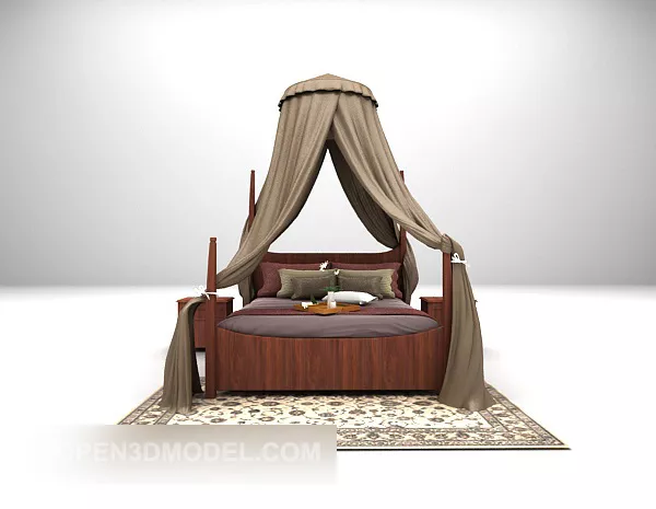 Mosquito Poster Bed 3d model Mosquito Poster Bed 3d model