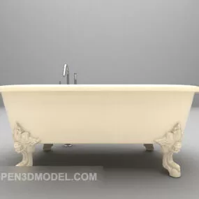 Luxury Home Bathtub 3d model