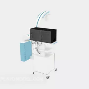 Kitchen Cabinet With Water Purifier 3d model