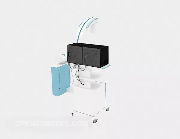 Fruit Juice Paper Packaging 3d model