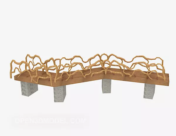 Stack Of Log 3d model