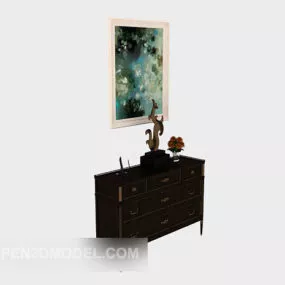 Corridor Side Cabinet 3d model