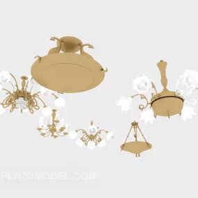 All Kinds Of Chandelier 3d model