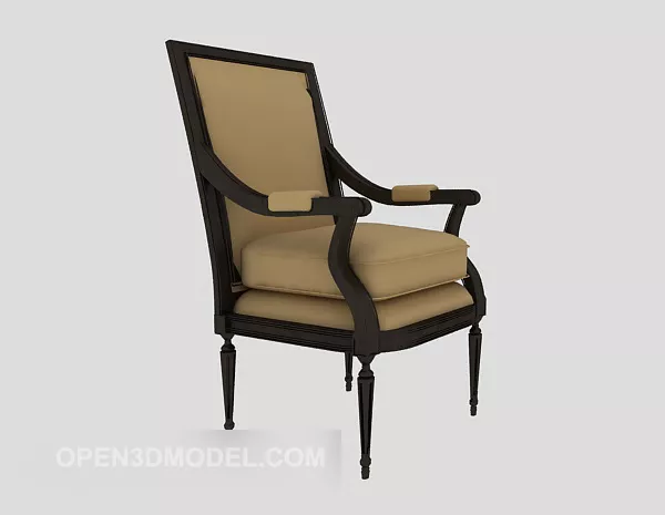 American Family Leisure Chair 3d model American Family Leisure Chair 3d model