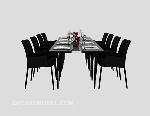 American Home Table 3d model American Home Table 3d model
