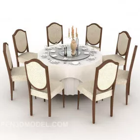 American Multiplayer Table 3d model