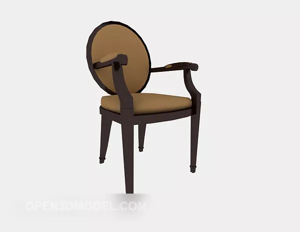 American Home Solid Wood Dining Chair 3d model American Home Solid Wood Dining Chair 3d model