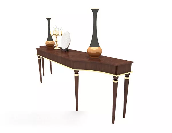 American Lobby Side Table 3d model American Lobby Side Table 3d model