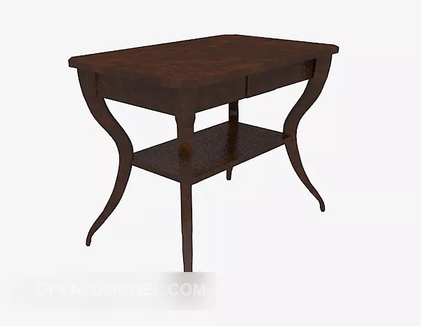 American Minimalist Side Table 3d model American Minimalist Side Table 3d model