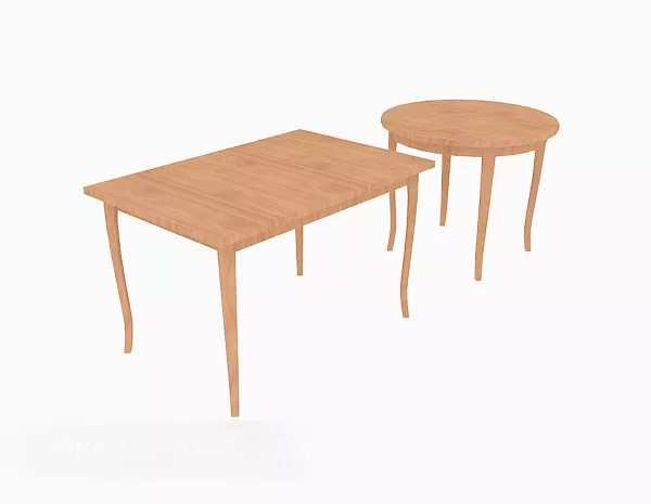 American Side Table, Side Several 3d model American Side Table, Side Several 3d model