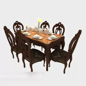 American Style Furniture 3d model