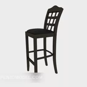 American High Chair 3d model