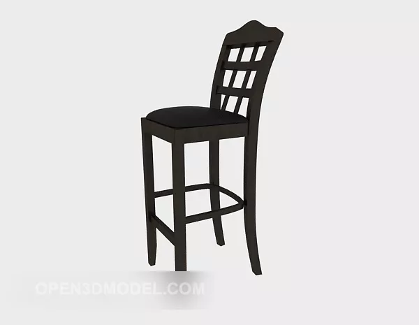 American High Chair 3d model American High Chair 3d model