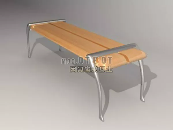 Square Seat Charpoy 3d model