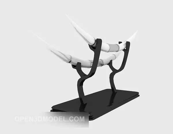 Cow Pie Tableware 3d model