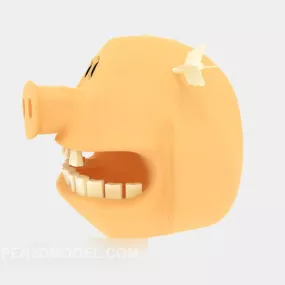 Animal Styling Plastic Toy 3d model