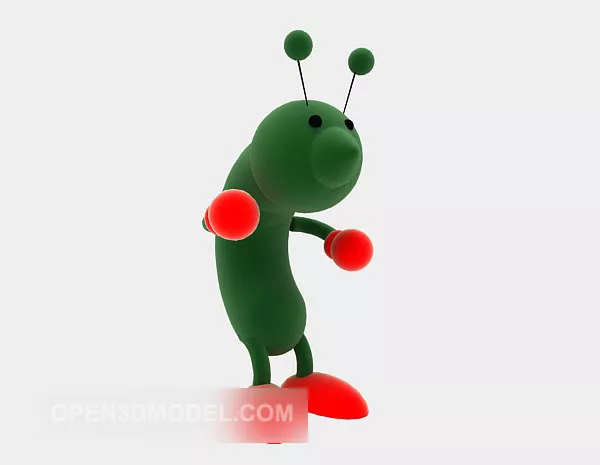 Red Ant Insect 3d model