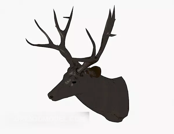 Antler Decoration 3d model Antler Decoration 3d model