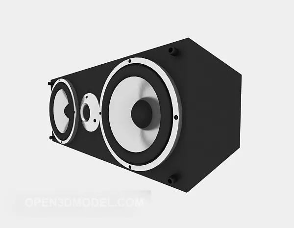 Table Speaker Single Unit 3d model