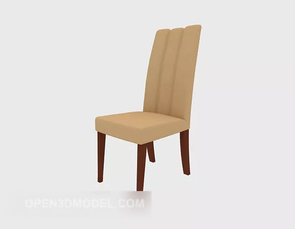 Back-to-back Dining Chair 3d model Back-to-back Dining Chair 3d model