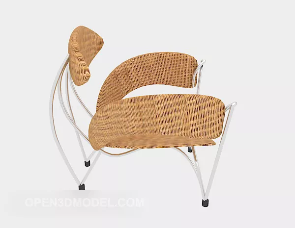 Balcony Lounge Chair Modern 3d model Balcony Lounge Chair Modern 3d model