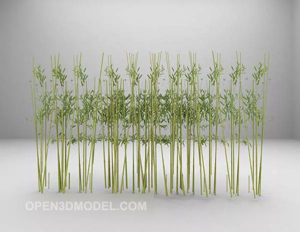 Classic Fence Marble Steel Element 3d model