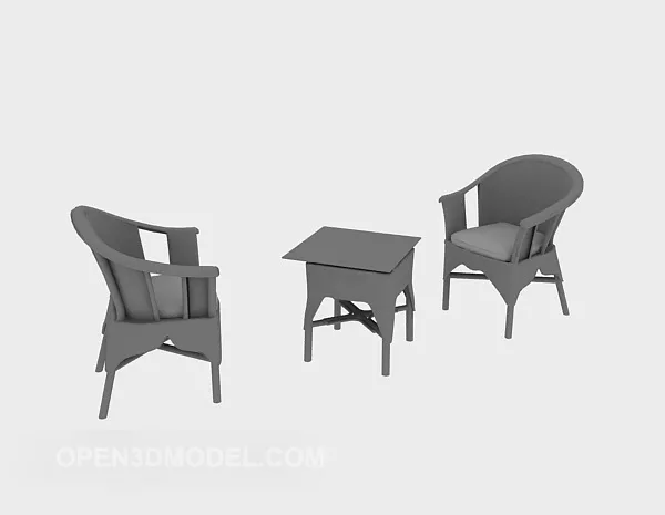 Growing Bamboo Tree 3d model