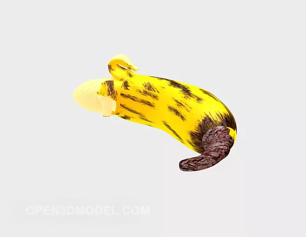 Bread In Bow 3d model