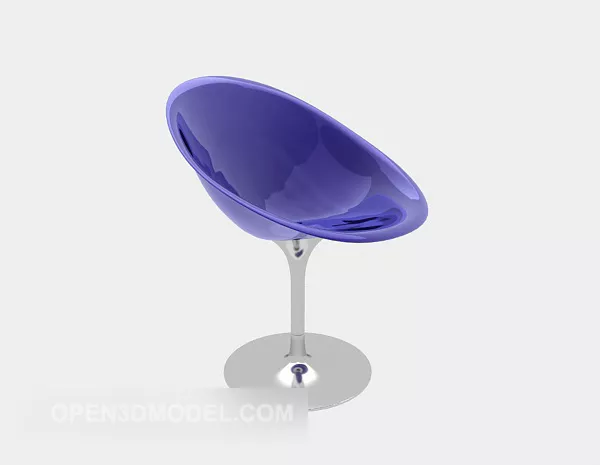 Barbershop Lounge Chair 3d model Barbershop Lounge Chair 3d model