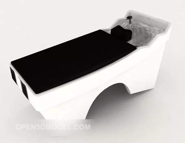 Barbershop Shampoo Bed 3d model Barbershop Shampoo Bed 3d model