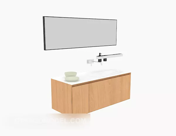 Bathroom Wash Basin Furniture 3d model Bathroom Wash Basin Furniture 3d model