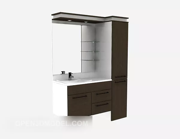 Mirror Modern Decor 3d model