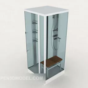 Bathroom, Cooling Room Design 3d model