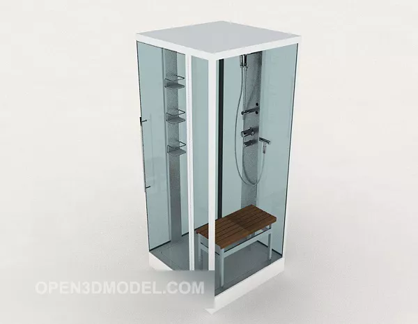 Shower Kludi Set 3d model