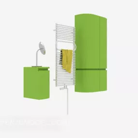 Bathroom Pendant Bathroom Cabinet 3d model