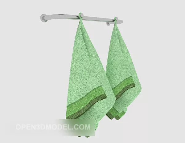 Bathroom Towels Afraid Of 3d model Bathroom Towels Afraid Of 3d model