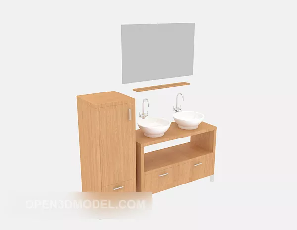 Bathroom Washbasin Multi-functional 3d model Bathroom Washbasin Multi-functional 3d model