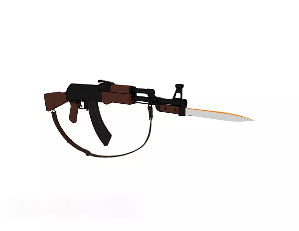 Tactical Knife Weapon 3d model
