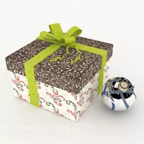 Beautiful Gift Box 3d model