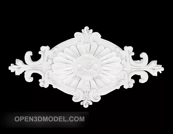 Beautiful Lace Widget 3d model Beautiful Lace Widget 3d model