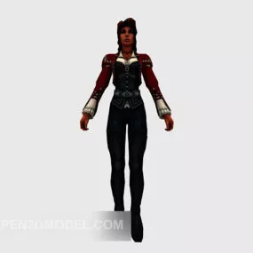Beauty Character Girl 3d model