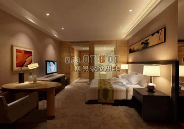 Bedroom Effect Map 3d model Bedroom Effect Map 3d model