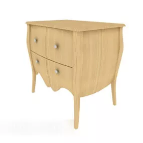 Bedroom Simple Bedside Table 3d model