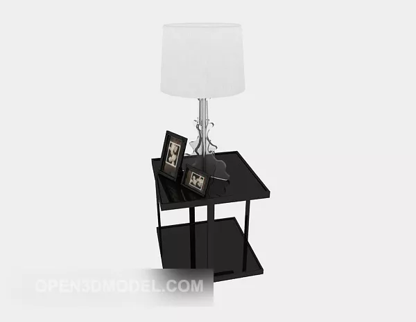 Bedside Lamp Table 3d model Bedside Lamp Table 3d model