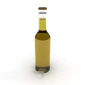 Beer Drinks Bottle 3d model
