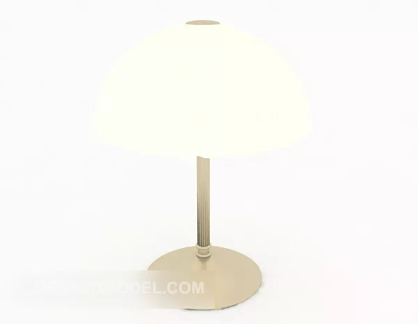 Beige Minimalist Table Lamp 3d model Beige Minimalist Table Lamp 3d model