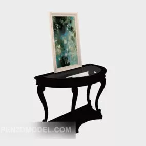 Black European Edge Several 3d model